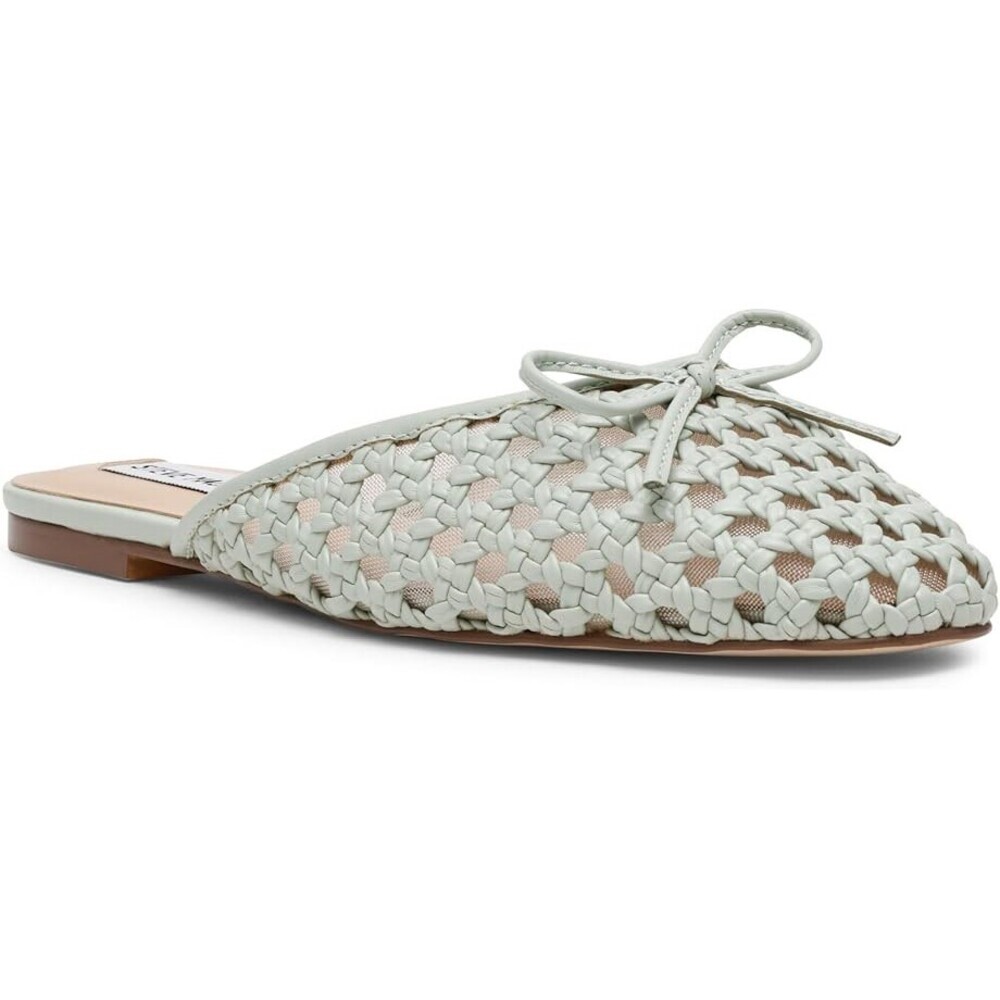 Steve Madden Birdee Slippers Women's US 7 Mint Slip On Round Toe Mule ZOGG1468